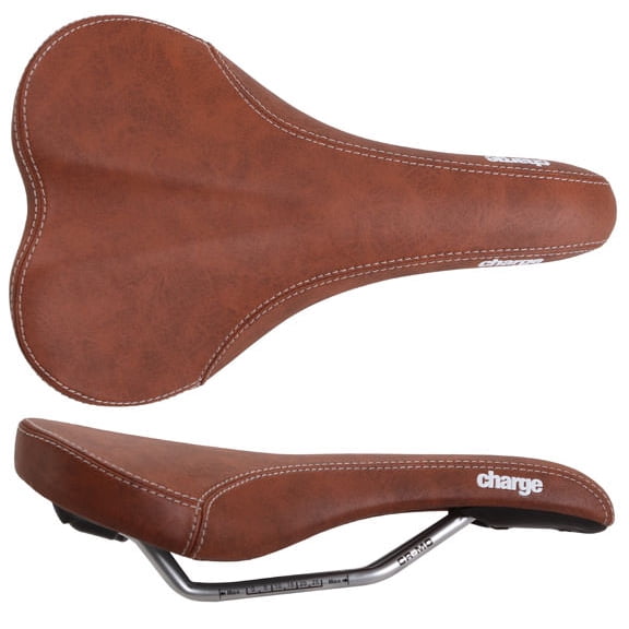 Charge Bikes Ladle Saddle, CrMo, Brown