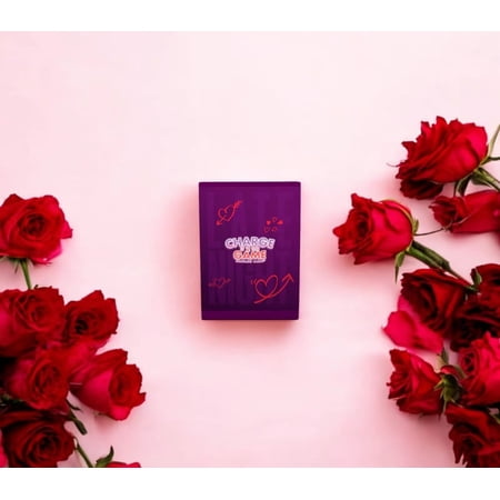 Charge It 2 The Game Drinking Cards - After Dark – Ultimate Adult Drinking Game for Couples | 90 Dares, Challenges & Fun Questions | Perfect for Date Nights, Anniversaries, and More