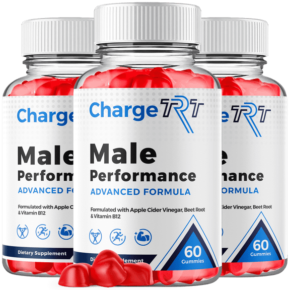 Charge TRT Gummies Advanced Formula All Natural Vitamin Supplement ChargeTRT 180 Gummies