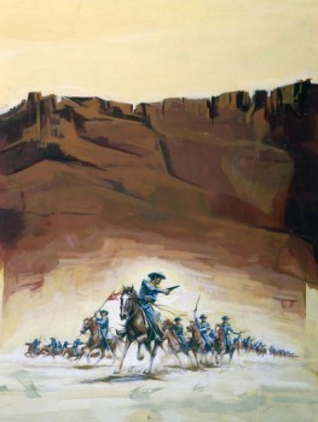 Charge artist unknown Canvas Art - (24 x 36)