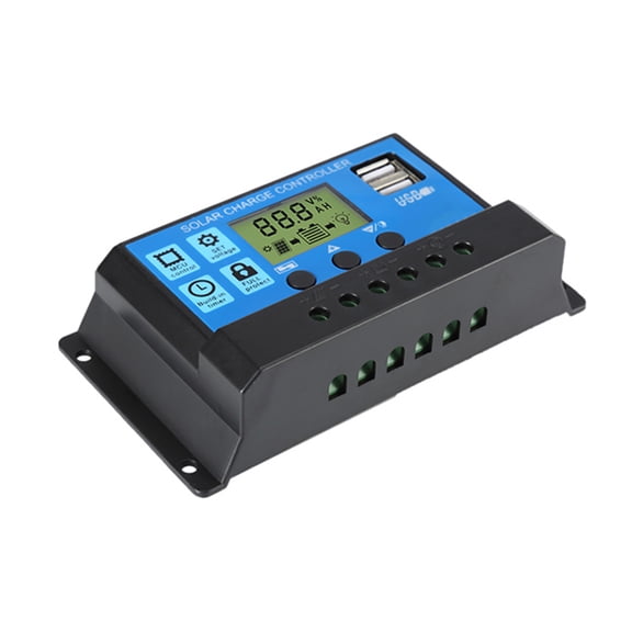 Charge and discharge controller,Pwm Parameters Display 12v/24v Solar 30a Pwm Optical 30a Lcd Display And Adjustable Solar Panel Display Solar With Lcd Pwm Solar 30a Solar Optical Delay