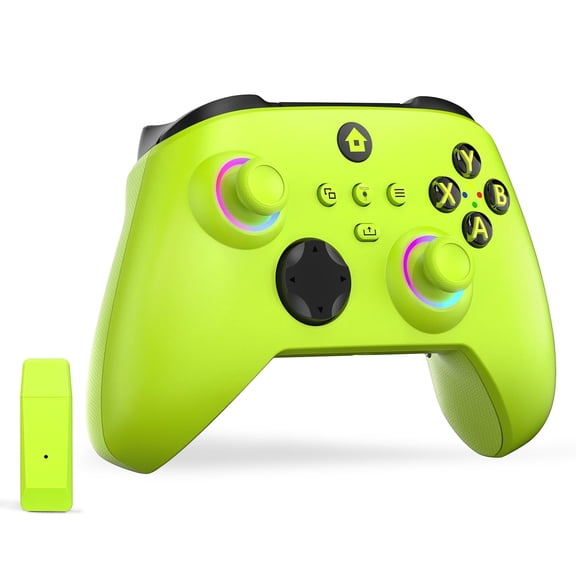 ChargePlay Pro RGB Wireless Gaming Controller Compatible with Xbox Series X/S, Xbox One, & PC | 2.4GHz Adapter Replacement Gamepad with Mappable Back Buttons, Hall Effect Joysticks & Dual Vibration