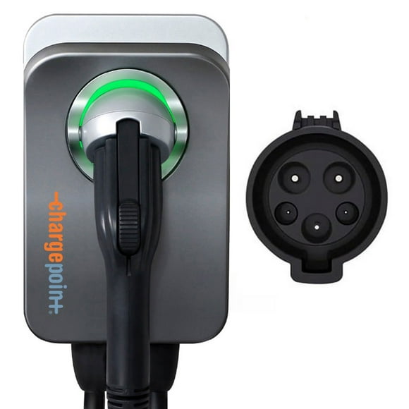 ChargePoint Level 2 240V, 50 Amp Electric Vehicle Charging Station with Flexible Amperage Settings