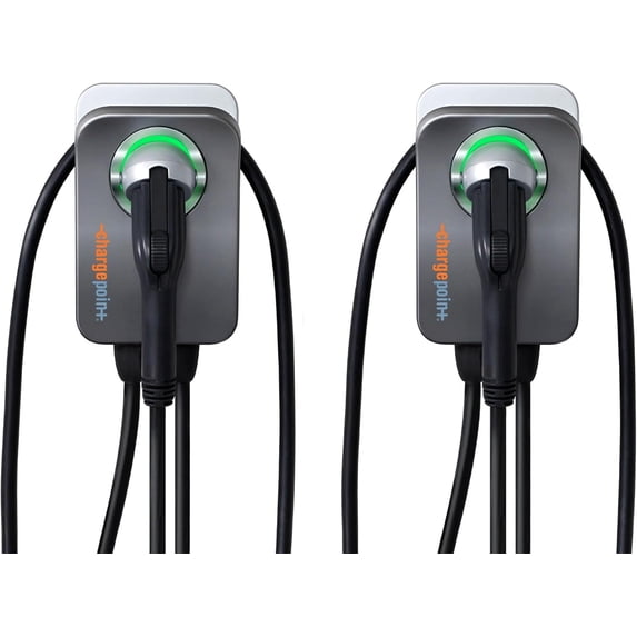 ChargePoint Home Flex Level 2 EV Charger, Outlet 240V EV Charge Station, Electric Vehicle Charging Equipment Compatible with All EV Models (2 Pack)