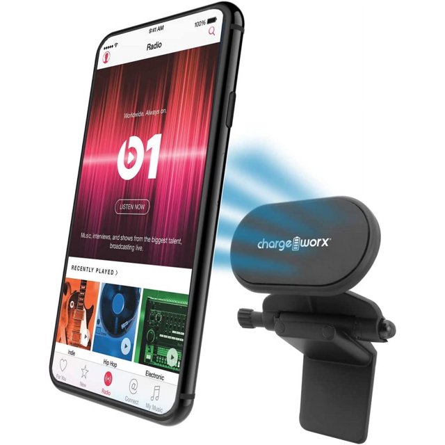 ChargeWorx Airplane Phone Mount & Tablet Mount Universal In Flight Airplane Phone