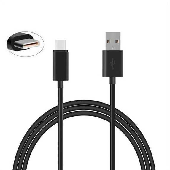 Charger 6ft USB Cable for Kyocera DuraForce Ultra 5G/Pro 2 - Cord Power Wire Turbo Charge Sync Black Compatible With DuraForce Ultra 5G/Pro 2