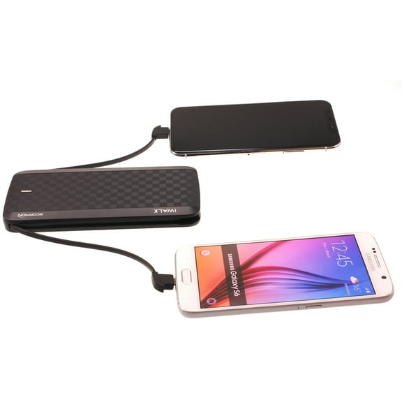 Charger 8000mAh Power Bank for OnePlus 8T Plus (8T+) Phone - Backup Battery Portable Built-in Cables All-in-One Slim External N2L Compatible With OnePlus 8T+
