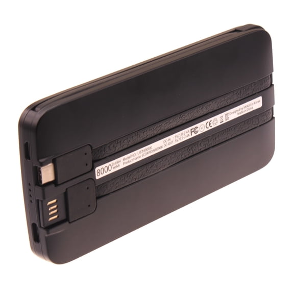 Charger 8000mAh Power Bank for Samsung Galaxy Z Fold6/Flip6 - Backup Battery Portable Built-in Cables All-in-One Slim for Galaxy Z Fold6/Flip6