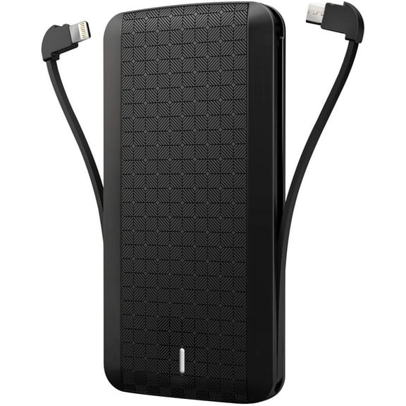 Charger 8000mAh Power Bank for iPhone 16/Pro/Max/Plus - Backup Battery Portable Built-in Cables All-in-One Slim for iPhone 16/Pro/Max/Plus