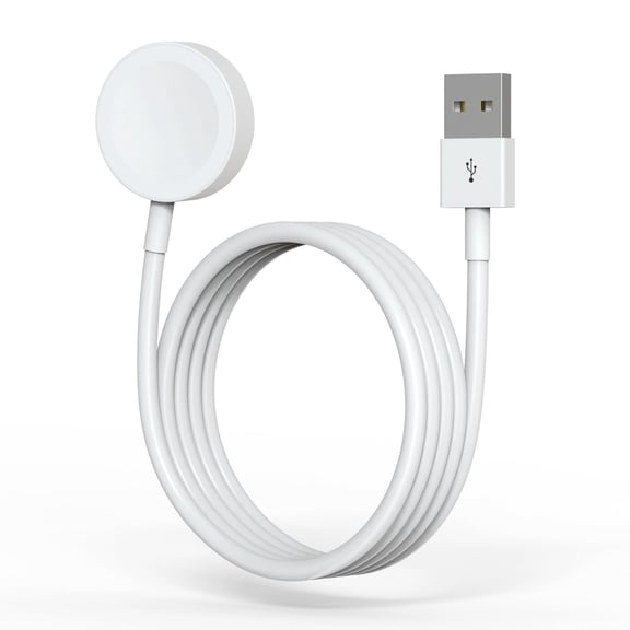 Charger for Apple iWatch, USB Fast Wireless Magnetic Charging Cable for iWatch, 1m Watch Cable USB Portable Charging Cord Compatible with Apple Watch Series 10/9/8/7/6/5/4/3/2/1/Ultra/SE