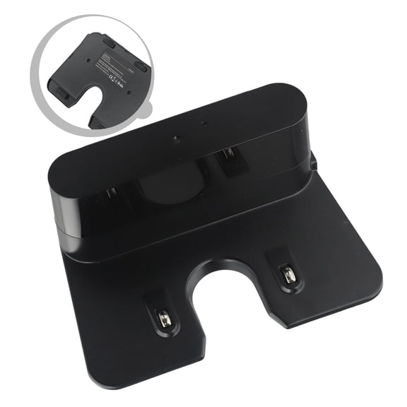 Charger Base For Mamibot EXVAC660, EXVAC680S, EXVAC880, For TESVOR For X500 Pro, S6, S6+, M1, S5, S5MAX And For NEATSVOR For X500, X520, X600 Pro Robot Vacuum Cleaners, Black Charging Dock