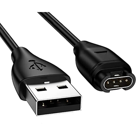 Charger Cable Compatible with Garmin Watch,Replacement USB Data Sync Charging Cable Wire 3.3ft for Garmin Fenix 5/5S/5X/Forerunner 935/Quatix 5/Quatix 5 Sapphire/Vivoactive 3 and More