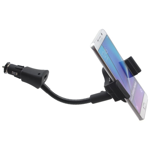 Charger Car Mount for Samsung Galaxy S20 Fan Edition Phone - Holder DC Socket USB Port Cradle Rotating Plug-in A3M Compatible With Galaxy S20 Fan Edition Model