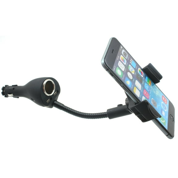 Charger Car Mount for Google Pixel 7/Pro/6a/6/Pro Phones - Holder DC Socket USB 2-Port Cradle  Compatible With Pixel 7/Pro/6a/6/Pro Models