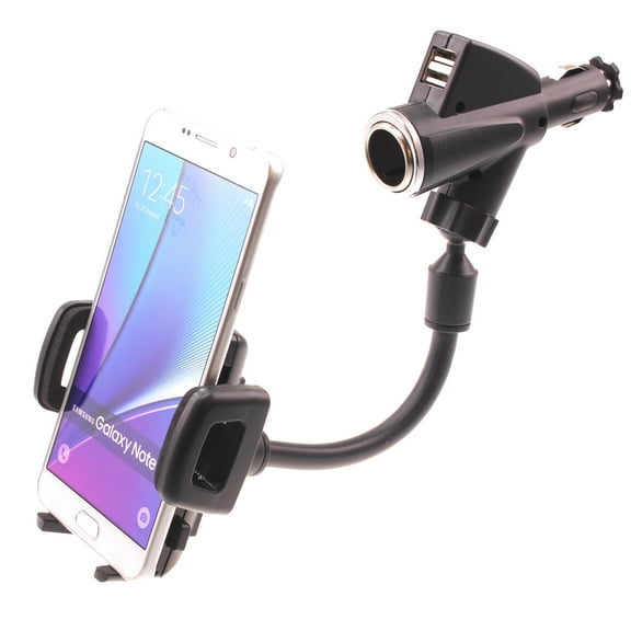 Charger Car Mount for Orbic Myra 5G UW, Magic 5G Phones - Holder DC Socket USB Port Cradle Swivel Plug-in L8A