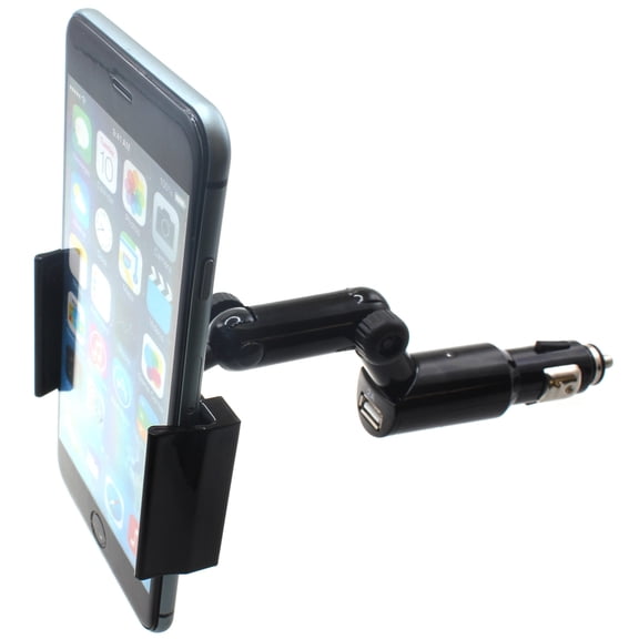 Charger Car Mount for Samsung Galaxy XCover / XCover6 Pro - Holder DC Socket USB Port Cradle Swivel Plug-in for Samsung Galaxy XCover / XCover6 Pro