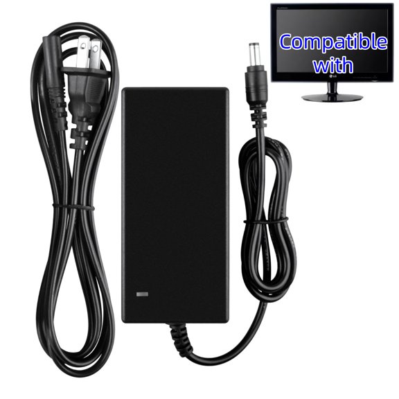Charger Compatible with Flatron E2340V-PN E2350V-SN E2350V AC Adapter Power Supply Cord