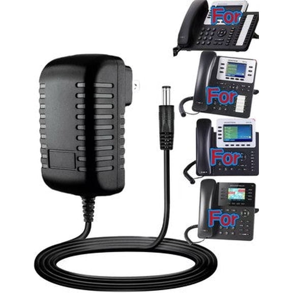 Charger Compatible with Grandstream GXP2130 V2 / GXP2135 GXP2140 GXP2160 IP Phone
