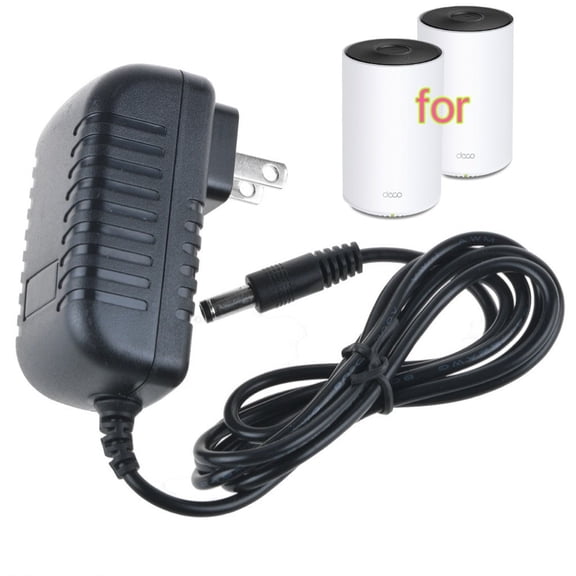 Charger Compatible with TP-Link Deco WiFi System X3600 AX3600,X5400 PRO AX5400,X5700 AX5700