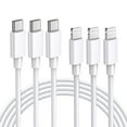 thumbnail image 1 of Charger Cable 10ft Charging Cord,3-Pack USB C to L Cable Compatible with iPhone 14/13/12/11/Pro/Max/Mini/XR/XS/X/8/SE iPad AirPods Case, 1 of 7