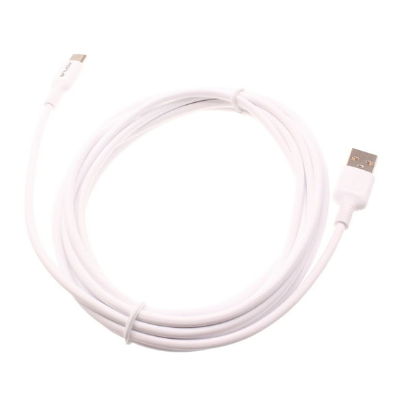 Charger Cord Type-C 10ft USB-C Cable for Samsung Galaxy S10 Plus S20 Fan Edition Note 20 Ultra Z Fold 2 S8 active S10e 5G 9 Models - [Power Wire USB Long Fast Charge Sync High Speed White V5Q]