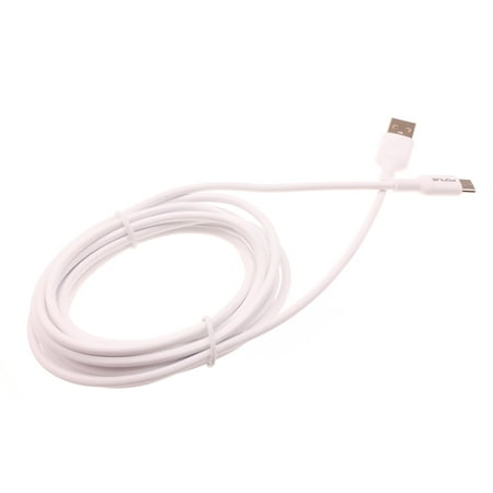 Charger Cord Type-C 10ft USB-C Cable for Samsung Galaxy Tab S6 Lite 10.4 Active Pro S3 9.7 10.5 S5e 10.5 S4 10.5 Models - [Power Wire USB Long Fast Charge Sync High Speed White W5Q] price history and forecast - AWAccessory W5Q