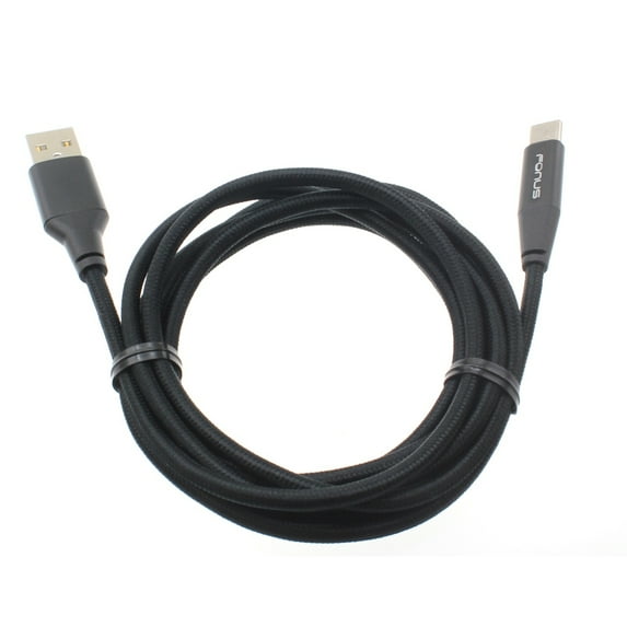 Charger Cord Type-C 6ft USB Cable for Coolpad Legacy - Power Wire USB-C Long Braided Fast Charge Sync High Speed B8D