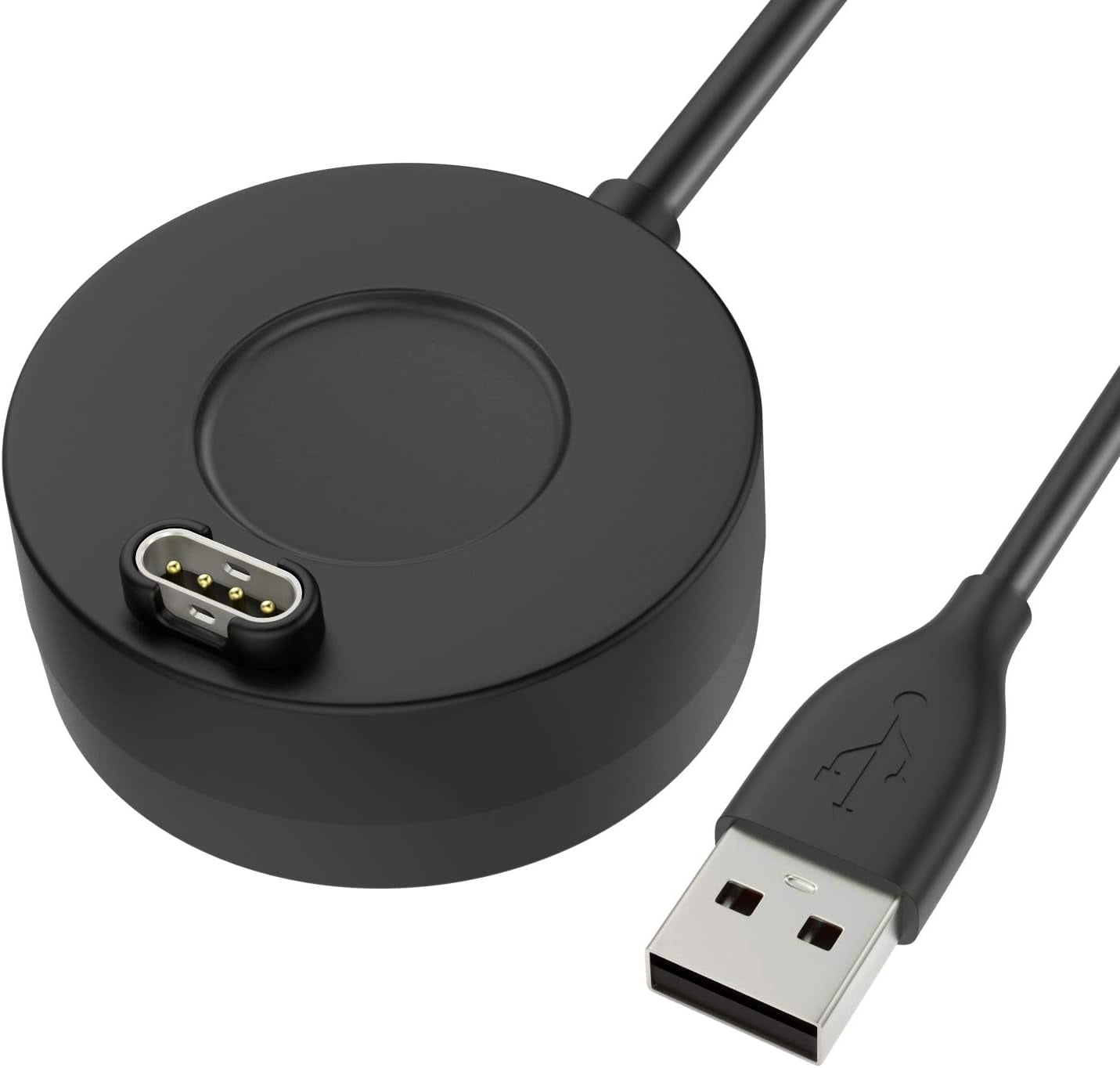 Charger Dock Compatible with Garmin Watches, USB Data Sync, Black for Vivoactive 6/5/4/3, Venu 4/3/2,Fenix 9/9 Pro/8 Pro/8/7/7S/7X/7 Pro/7XPro/7S Pro , Forerunner 970/570/745, Instinct Series