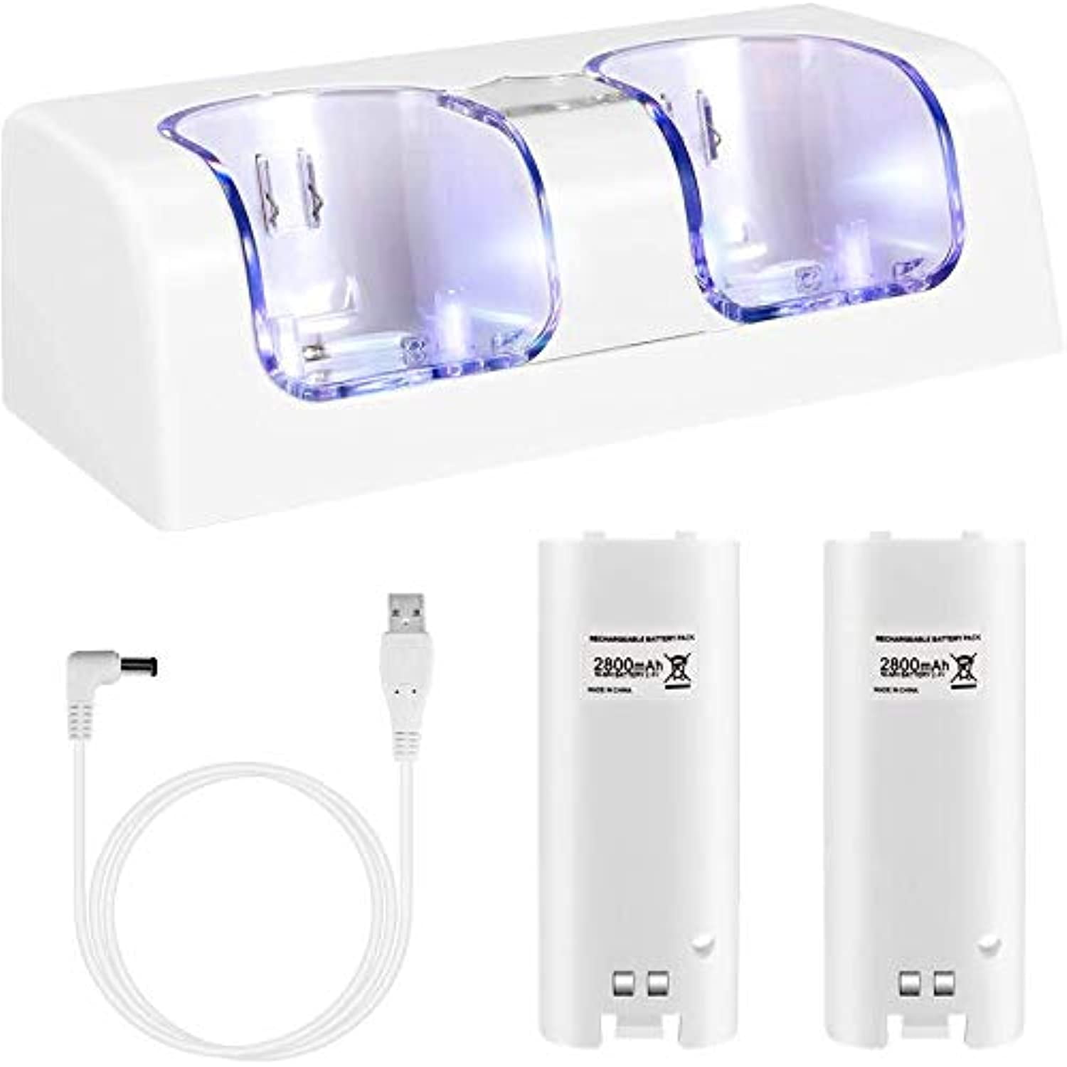 Charger Dock For Wii Remote, Lavuky Wd01 Wii Remote Charger With