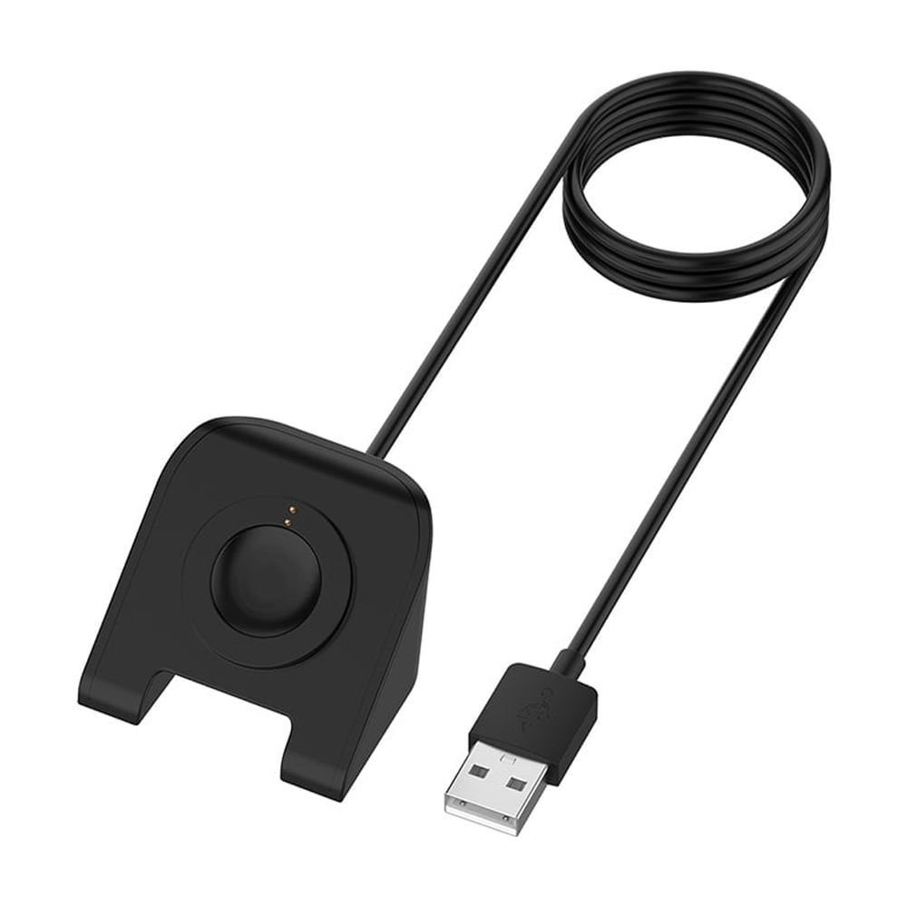 Supporto E Base Di Ricarica USB Per Fossil Gen 4 Explorist HR / Venture HR – Cavo Da 1m Nero - 5