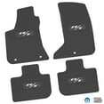 thumbnail image 1 of Charger Floor Mats 11-24 Dodge Charger AWD 4 Piece Custom Vintage Scene w/ R/T (2015-Current) Insert - Black w/ White Insert FlexTread, 1 of 8