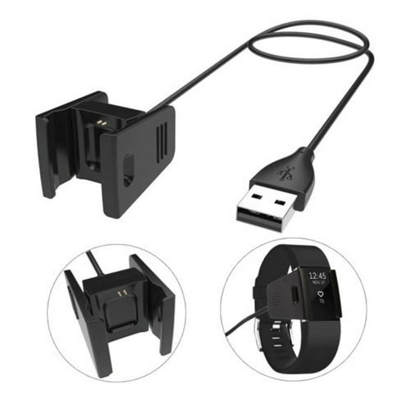Charger For Fitbit Charge 2 USB Charging Cable Activity Wristband Cord Wire