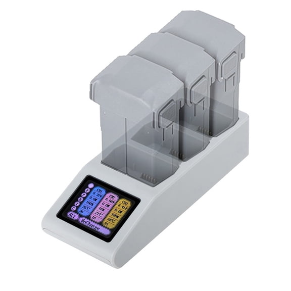 Charger Hub for DJI Mini 5 Pro / Mini 4 Pro / Mini 3 Pro / Mini 3 Drone Battery Fast Charging Hub 65W LCD Display Charger Fast Charging Station