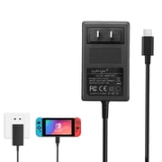 Charger for Nintendo Switch, Switch Charger AC Adapter Power Supply 15V 2.6A Fast Charging Kit Compatible with Switch Dock/Switch and Pro Controller Support TV Mode