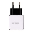 thumbnail image 1 of Charger Portable USB Fast Charger Block Charger USB Adapter EU Charger QC3.0 Fast Charge USB 5V 3.1A Travel Wall Charger Adapter EU Plug For Smart Phone Tablet Headphones Multiple Devices, 1 of 5