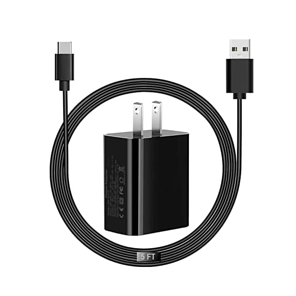 Charger for TCL Flip Pro, Alcatel Go Flip 4, Cricket Icon 2/3, Ovation, Ovation 2, Sonim XP8 XP8800, Jitterbug Flip 2 Jitterbug Lively Smart 3 Phone Fast Wall Charger Charging Cable Cord (5Ft)