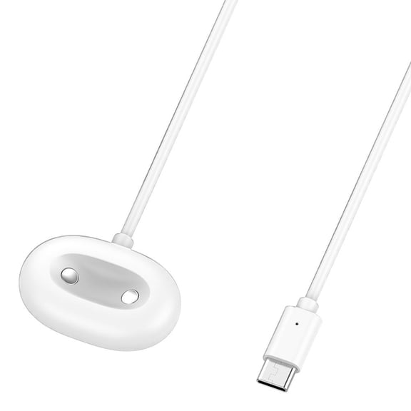 Charger and Charging Cable for Pixel Watch 4 , Fast Charging Dock, 1M USB Cable, Portable Replacement Charger(White)