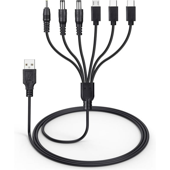 Charger for Bousnic Dog Shock Collar, 6-in-1 Training Collar USB Charging Cable, 3.3 ft