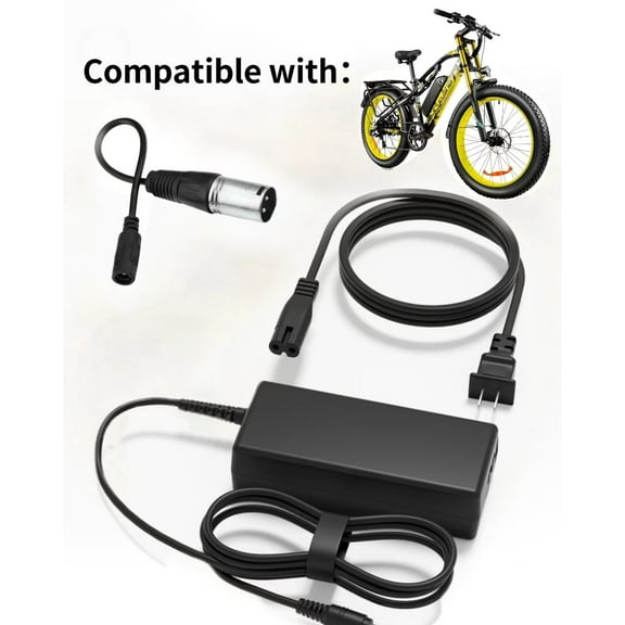 Charger for Cyrusher Ebike XF590 XF650 XF800 XF900 KOMMODA Model with 48V