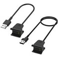 thumbnail image 1 of Charger for Fitbit Alta HR, Replacement Charging Cable Clip Cord for Fitbit Alta HR (2-Pack,1.8ft & 3.3ft), 1 of 5
