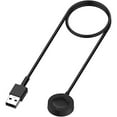 thumbnail image 1 of Charger for Fossil Gen 6 / Gen 5 / Gen 4 / Sport, for Michael Kors Gen 6 / Gen 5E / Gen 5 / Gen 4 Smartwatch Magnetic Charging Cable (1, Black), 1 of 1
