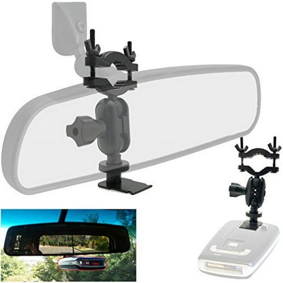 ChargerCity Easy Install Car Rearview Mirror Radar Detector Mount Compatible with Escort Max