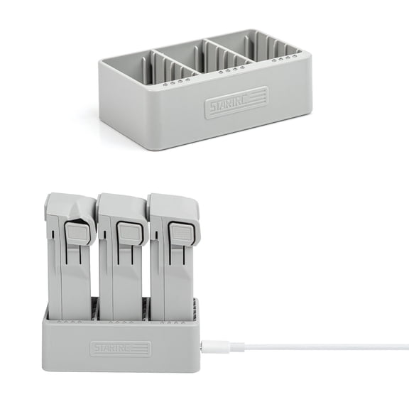 Chargers Charging Hub for DJI Mini 4 Pro Mini 3 Pro Protable 3pcs Batteries Charging Solution with Car Charging Capability