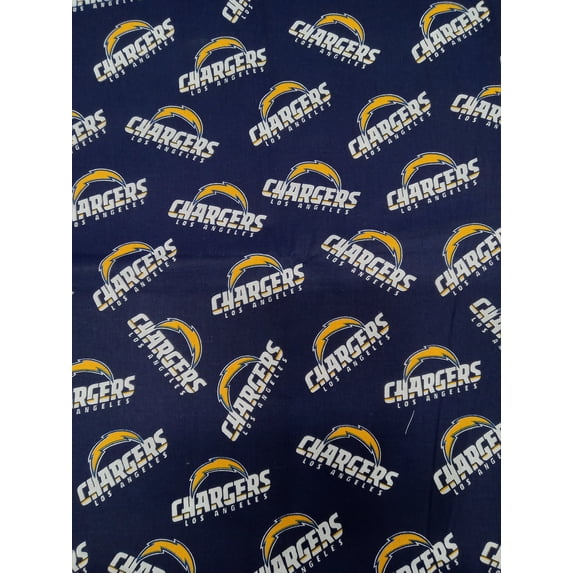 Chargers Cotton Fabric Precut