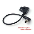 thumbnail image 1 of Chargers DC Angle Male with Screw Lock to D-Tap Camera Cable Tap Travel Dual Tv Monitor Power Cord Cable for V Lock Battery, 1 of 4