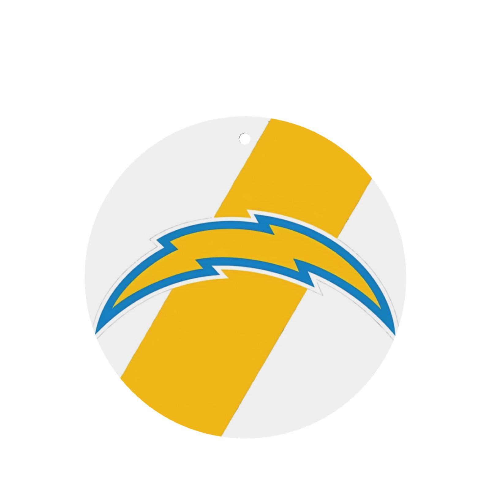 Chargers Football Team Custom Round Fragrance Tablets with Lavender Lanyard Car Fragrance Tablets Wardrobe Fragrance Tablets Can also be used in wardrobes and bathrooms (6-pack)