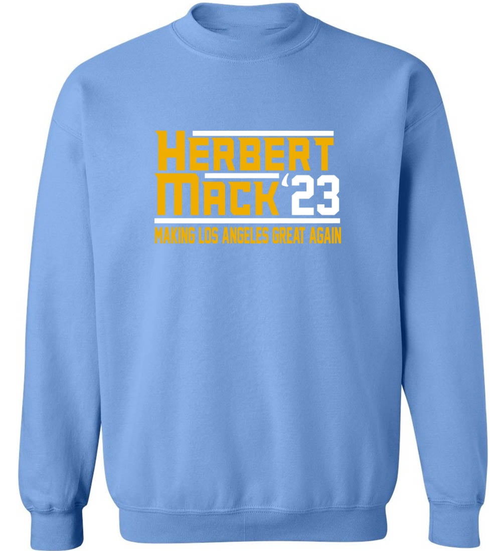 Chargers Justin Herbert Khalil Mack 2023 Crew Neck Sweatshirt