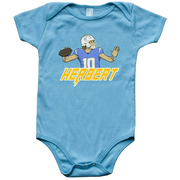 Chargers Justin Herbert Pic Baby 1 Piece
