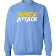 thumbnail image 1 of Chargers Khalil Mack Attack Crew Neck Sweatshirt, 1 of 1