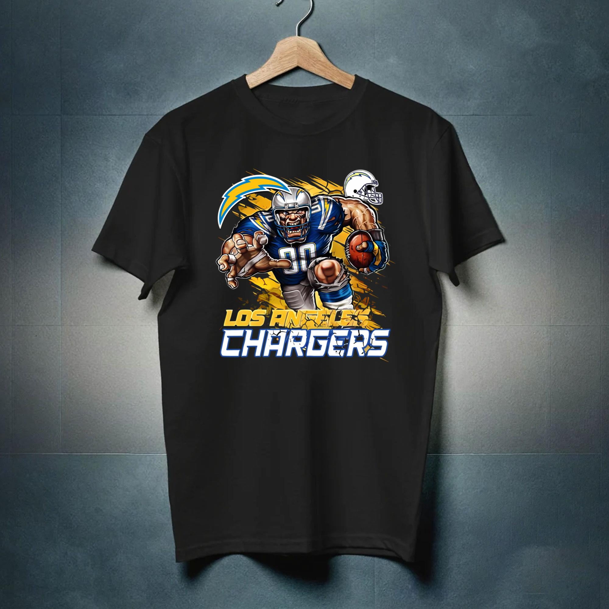 Vintage Los Angeles Chargers T-Shirt - Retro Football Graphic Tee, Unisex Soft Cotton Shirt